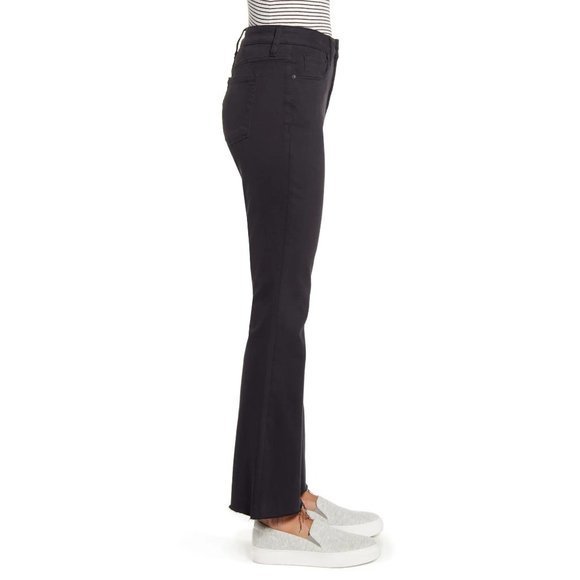 WASH LAB DENIM Kick Flare Jeans in Black - Size 30 - Picture 3 of 5